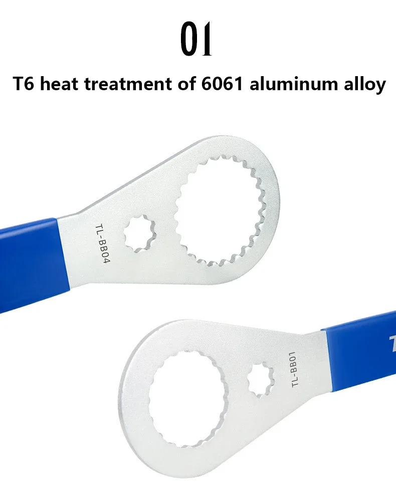 Description Picture 6 of itemMTB/Road Bike Bottom Bracket wrench BB Bottom Bracket installation and removal tool suitable for Shimano/SRAM/IXF/DUB/BSA30