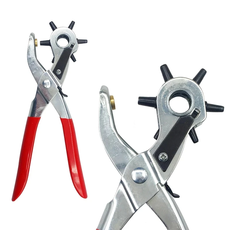 Leather Hole Punch Heavy Duty Hole Punch Pliers Leather Hole Punch Tool  Belt Hole Puncher for Belts Belt Puncher for Leather