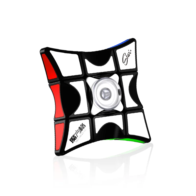 Picube QiYi Spinner Windmill 1 3 3 Finger Hand Spinner Cube Magic Cube Speedcube Puzzles