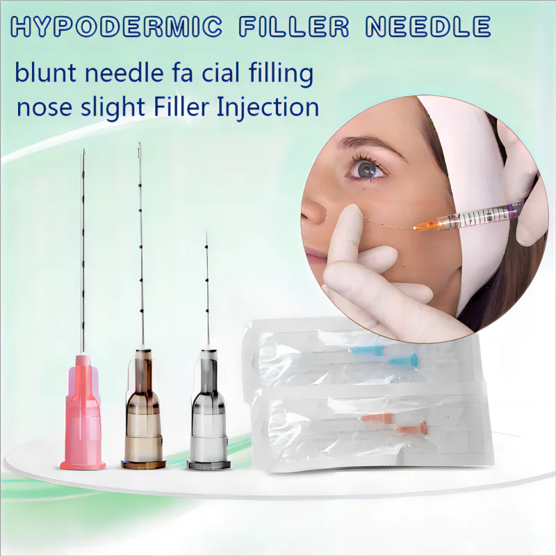 High Quality Sterile Micro Blunt Cannula Medical Dermal lnjection 14G 90MM 18G 20G 21G 70MM 22G 25G 70MM 27G 30G10Pcs
