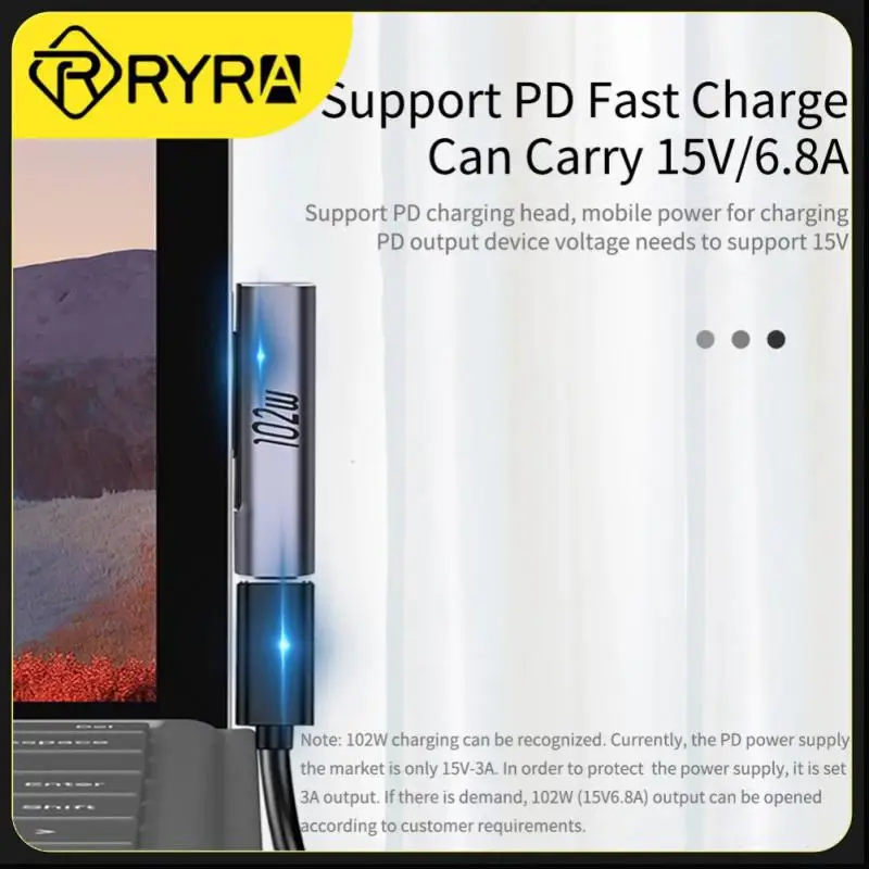 Per Microsoft Surface X 8 7 6 5 4 3 Go Book To Usb Type C Pd Adapter Tablet Convertitore Di Spina Di Ricarica Rapida Accessori Per Laptop