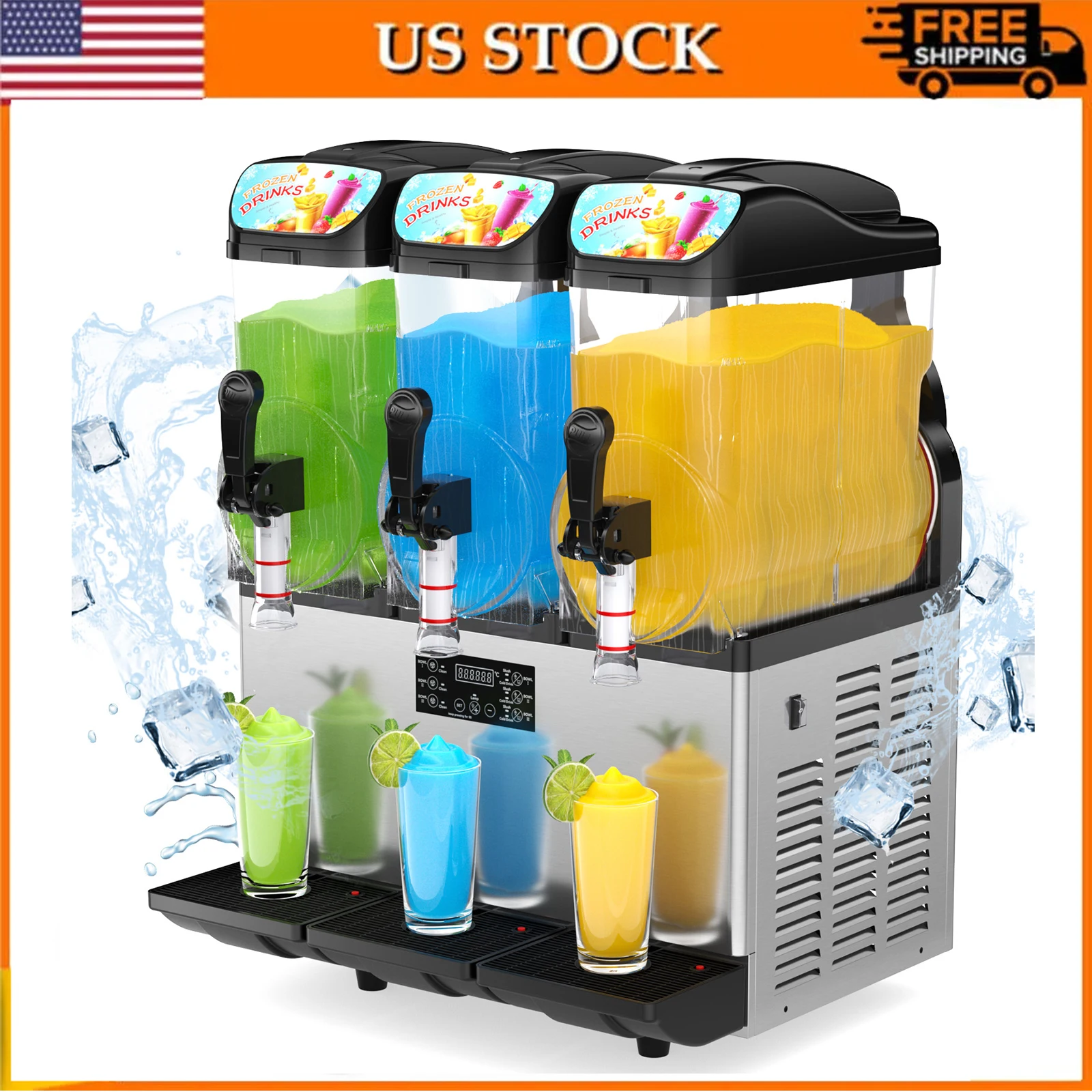 Commercial 45L Slushy and Margarita Machine