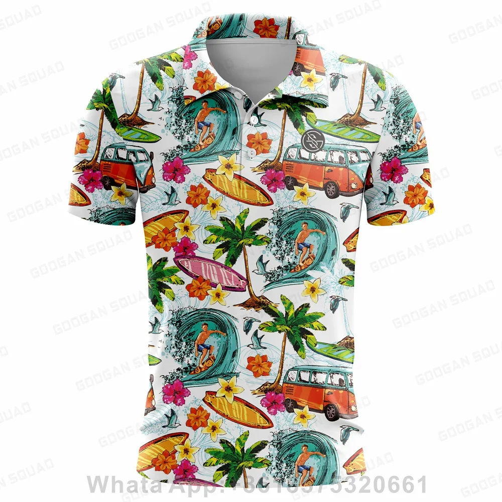 

Googan отряд футболка мужские гольф рубашки поло летние тонкие Дышащие Короткие рукава деловые повседневные против морщин футболки