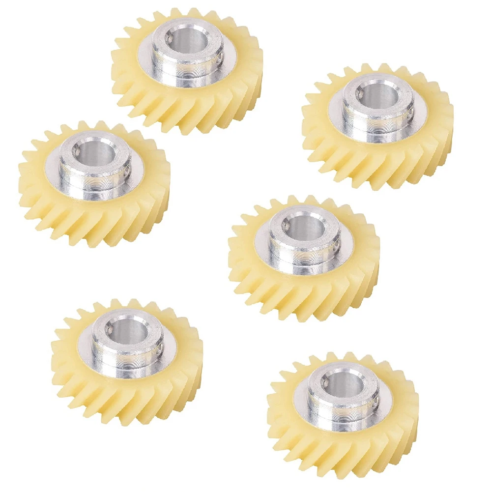 

6Pcs W10112253 Mixer Worm Gear Replacement Part Exact Fit for KitchenAid Mixers Whirlpool & KitchenAid Mixers