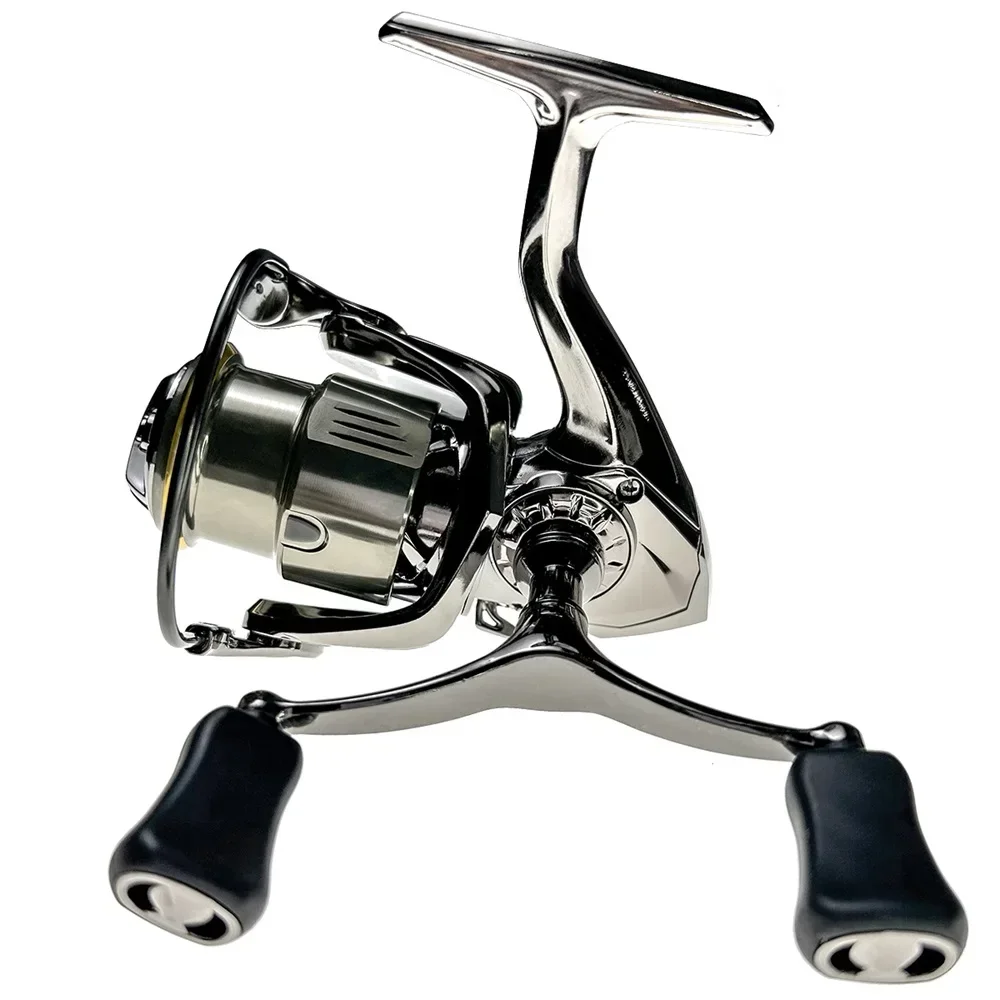 

High Quality Spinning Fishing Reel 1000/2500/3500 Series 5.2:1 Gear Ratio Saltwater Freshwater Carp Baitcasting Feeder Wheel