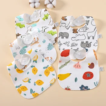5 Pieces Baby Bibs Waterproof 1