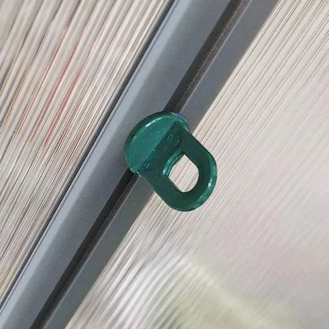 50 db Üvegházhatású Klipek Növényi Zöldség Oltó Klip Függő Tartóhorgok Rögzített Csat Horog Kosarakhoz Edényhez - Image 5