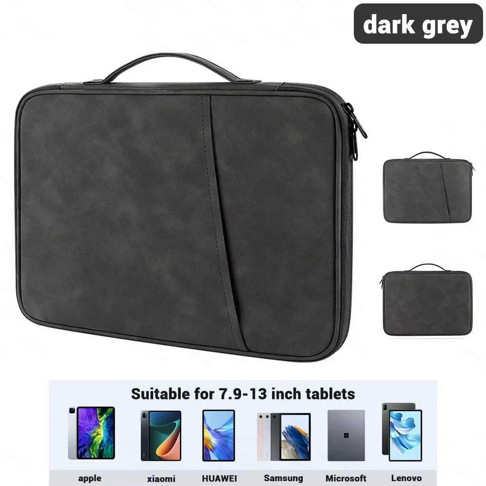 Versatile Protective Tablet and Laptop Sleeve (11-13 Inch) with Padded Carrying Case