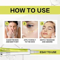Crème pour les yeux au rétinol, sérum Anti-âge pour les cernes, les rides, Essence hydratante, traitement raffermissant, sérum doux à la vitamine C 3
