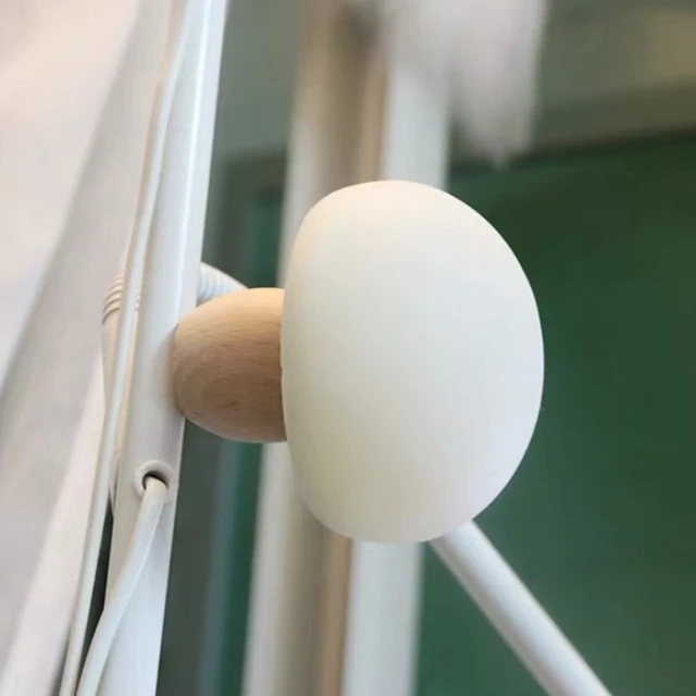 Gomba Alakú Led Éjszakai Könnyű Usb Újratölthető Hálószoba Ágy Melletti Szilikon Asztali Lámpa Ajándék Bükkfa Karácsonyi Dekoráció - Image 6