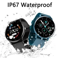 LIGE-Montre intelligente de sport à écran tactile complet pour hommes et femmes, montre intelligente étanche IP67, Bluetooth, Android, IOS 4