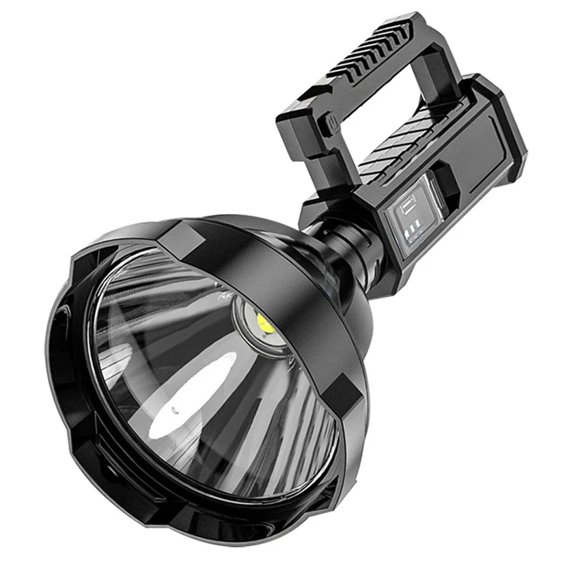 

Promotion! Lamp Outdoor LED Portable Flashlight Holder Lamp High-Power Waterproof USB Rechargeable Strong Light Searchlight