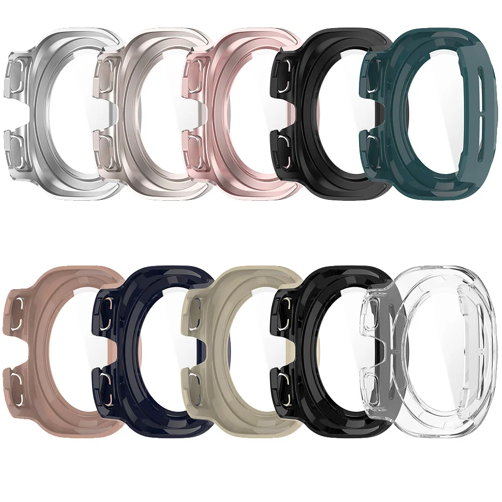 Clear Full Protective Case with Tempered Glass Screen Protector