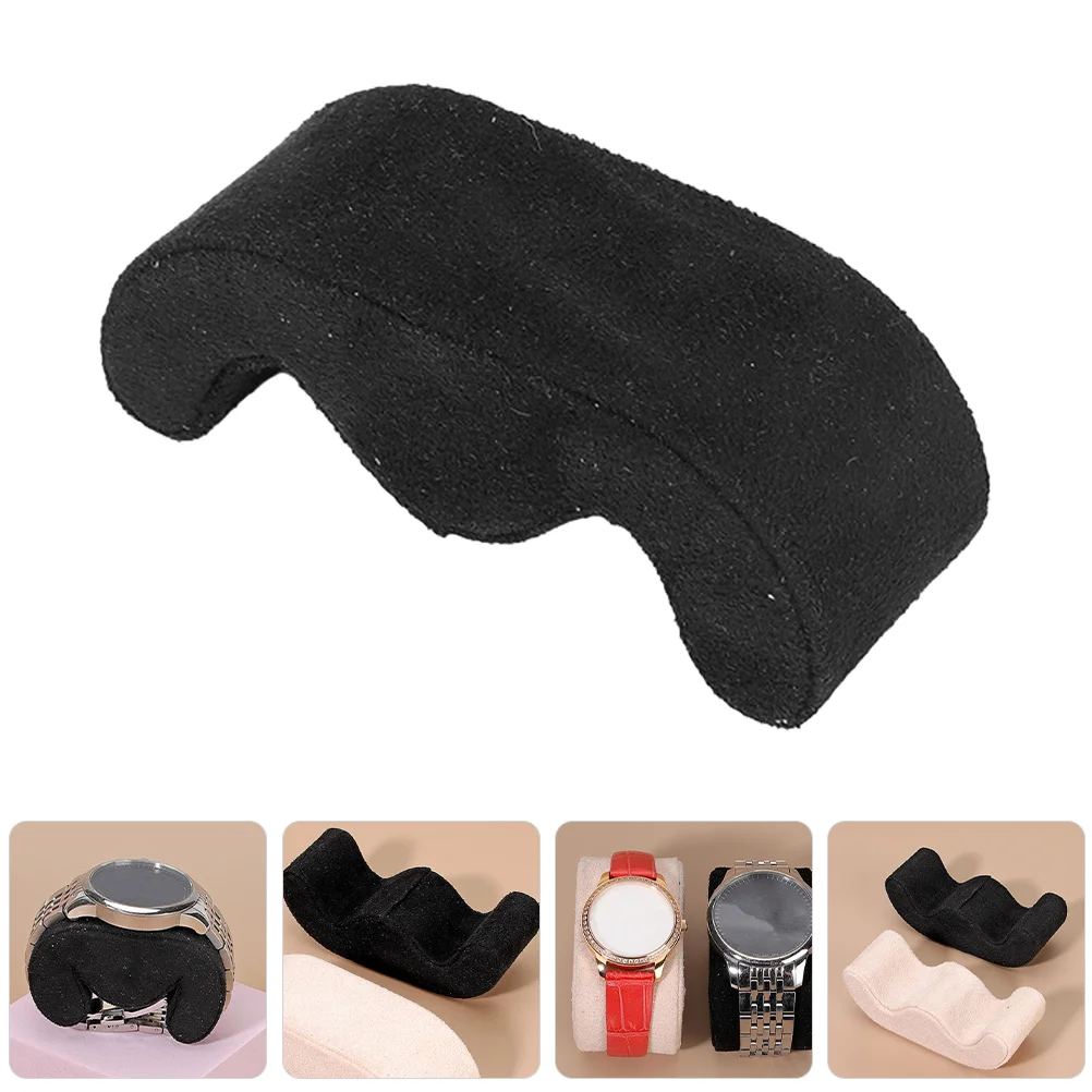 Black High Elastic Sponge Watch Pillow EVA Material Jewelry Display Cushion Bangle Bracelet Support Watch Boxes Watches
