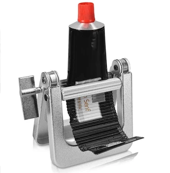 Metal Toothpaste Tube Squeezer - Large Multifunctional Tube Wringer Roller Dispenser for Hair Color Dye, Paint Tubes, H