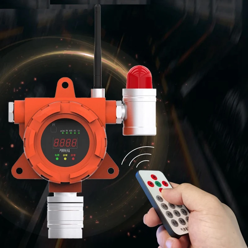 B17C SNDWAY Explosion-Proof Combustible Gas Detector Can Support 4G Network Transmission All-In-One Installation Instruments