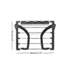 Folding Shoes Towel Radiator Towel Clothes Folding Pole Airer Dryer Drying Rack 5 Rail Bar Holder Home Decoration Accessories 5
