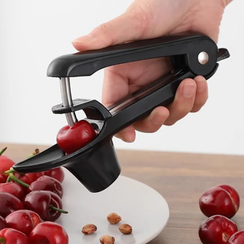 Core Seed Remover Olives Cherry Fruits Go Nuclear Device Pitter Plastic Gadgets Tools Kitchen Accessories fruit pit remover