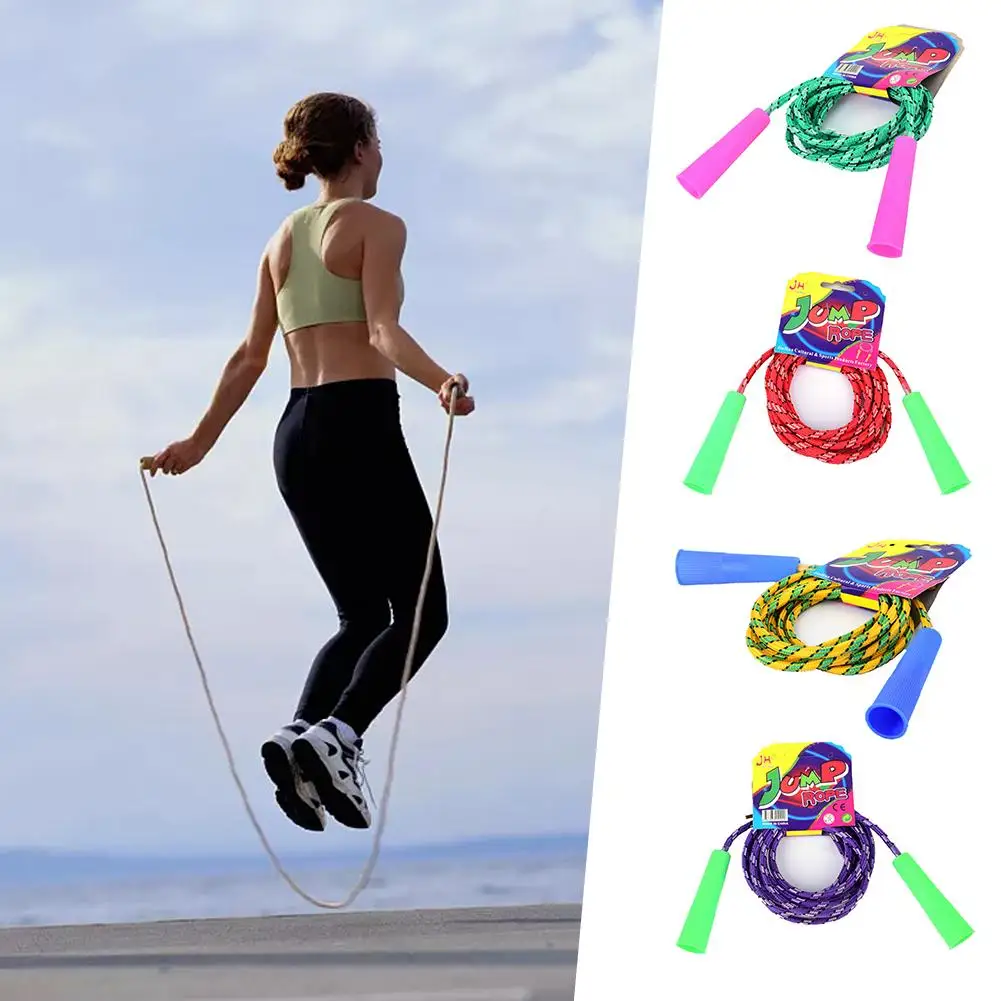 

Speed Jumping Rope cotton Durable Fast Jump Rope Cable Random Exercise Sport Home Children's Workout Equipments Gym Color M8T2