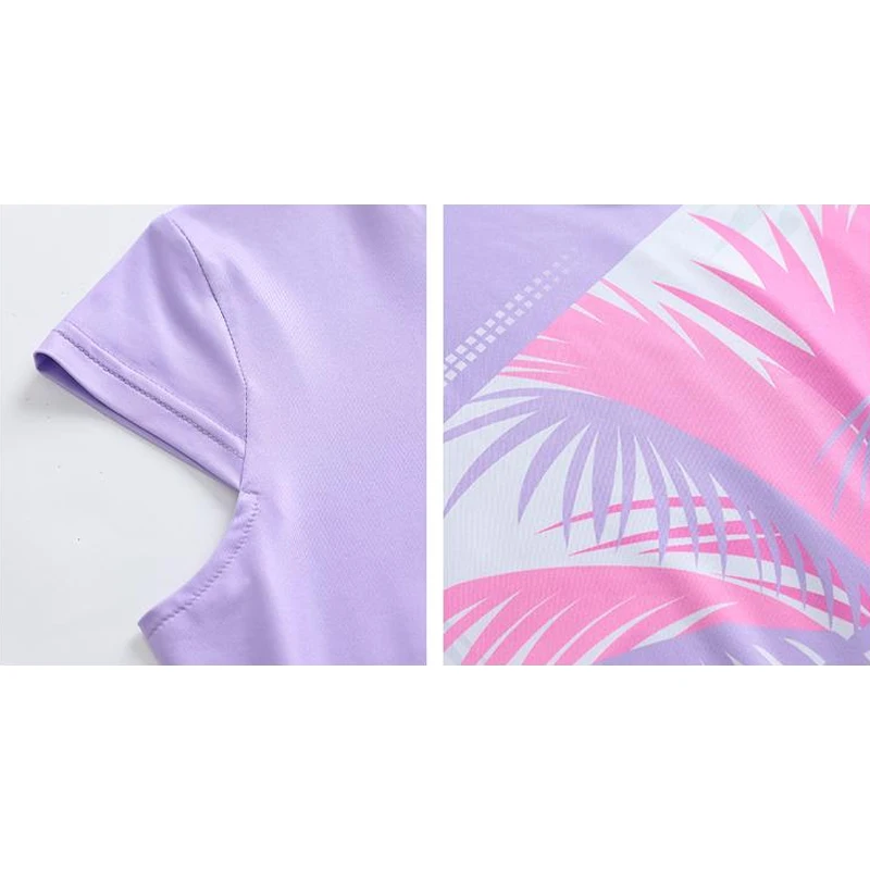 Sport Badminton Women Tennis Dress Short Sleeve Table Tennis golf Women's Suit Running Dress For Girl Women yoga shirts