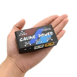 Caline CP-02 Mini Multiple Outputs Guitar pedal Power Supply 6 Channel 6 Isolated Output 9V Output with Adapter and 6pcs Cable