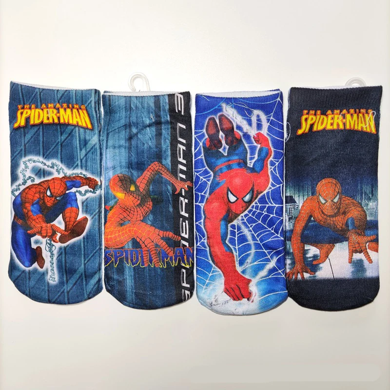 Cenefa De Cortinas De Spiderman Marvel 2007 – Algodón Poliéster Para Habitación Infantil