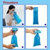 Emesis Bags Disposable, 50 Pack Vomit Bags For For Car Kids & Adult Leak Pure Barf Bags1000ml For Travel Motion Sicknes, 5