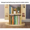Rotating Bookshelf 360 Display Floor Standing Bookcase Storage Rack Children's Bookshelf,  Storage Book Display Case Bookrack 6