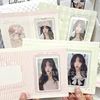 10Pcs Korean Ins Spring Field Folding Card Back Kpop Star 3 Inch Photo Card DIY Packing Material Kawaii Card Message Fixed Board 3