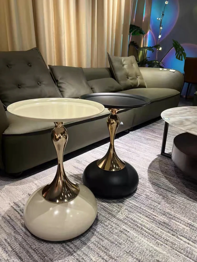 가벼운 럭셔리 거실, 소파 사이드, 사이드 보드, 하이 엔드, 심플, 사이드, 작은 커피 테이블, 북유럽 침대 옆 테이블, 커피 테이블