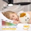 IRALAN Modern Ceiling Fan Light Winter And Summer Dual Mode Silent DC Motor Home Decoration For Bedroom Living Room 5