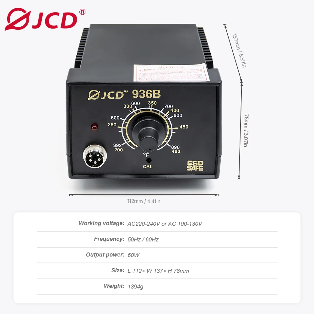 Soldering Station 60W Adjustable Temperature Anti-static 110V 220V Welding Stati