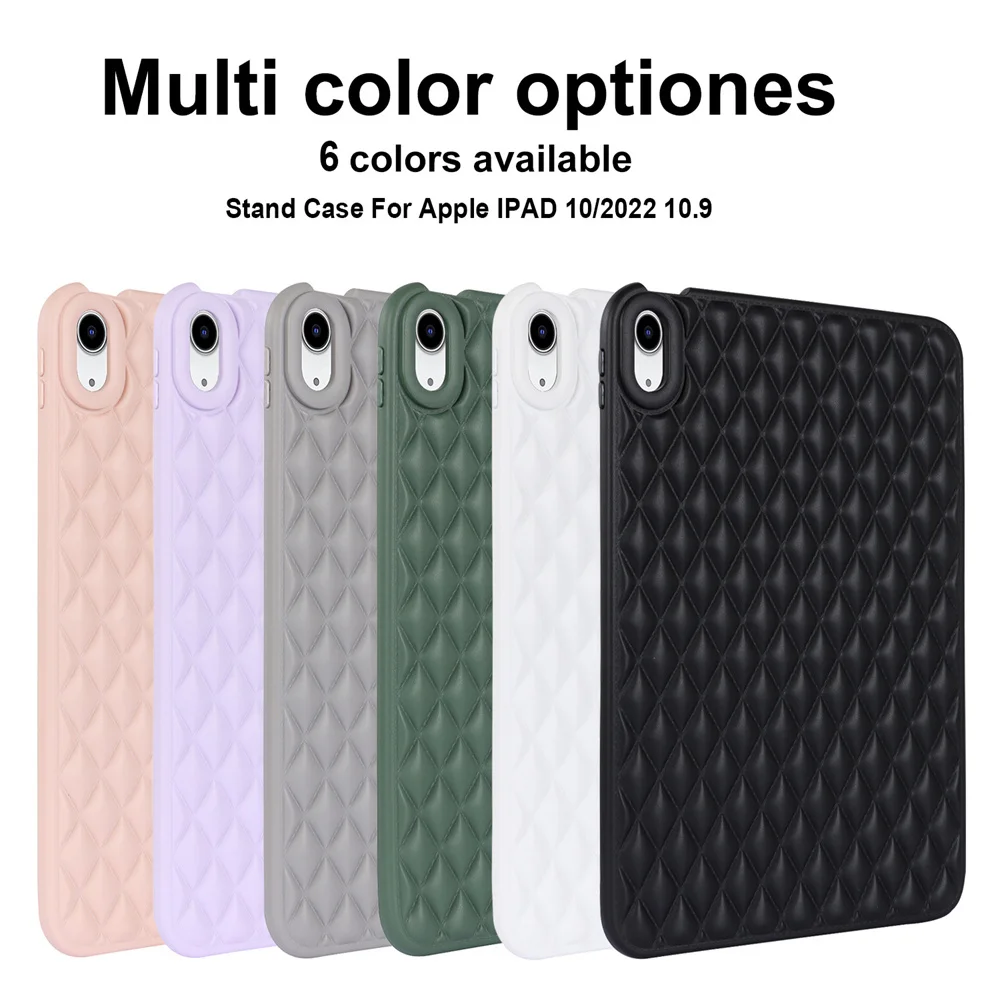 Fundas For Pro 11 2021 case for 4 Air 5 10.9 iPad 10th 10.2 '' 7th 8th 9th Case 2022 Cover Rhomboid Soft_voghion.com