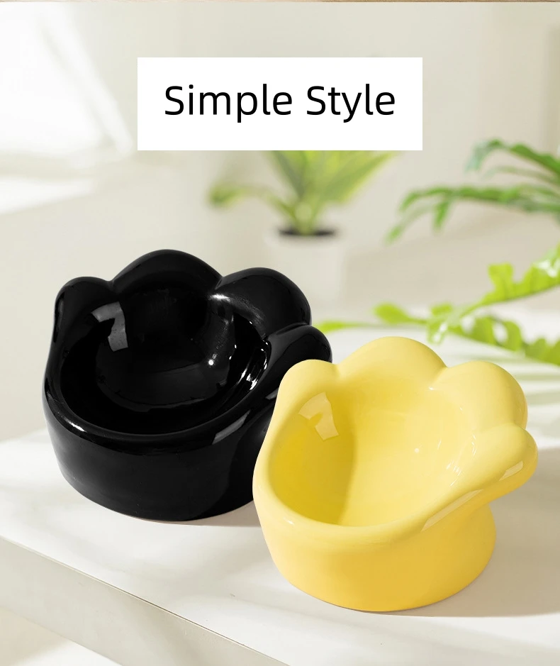 Cartoon Cat Paw Pet Bowl 4
