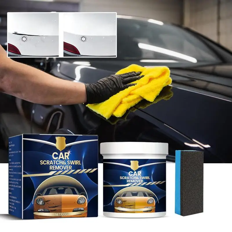 

Car Scratch Remover Paint Care Tools Automotive Swirl Remover Scratches Repair Polishing Agent Auto Body Grinding Compound