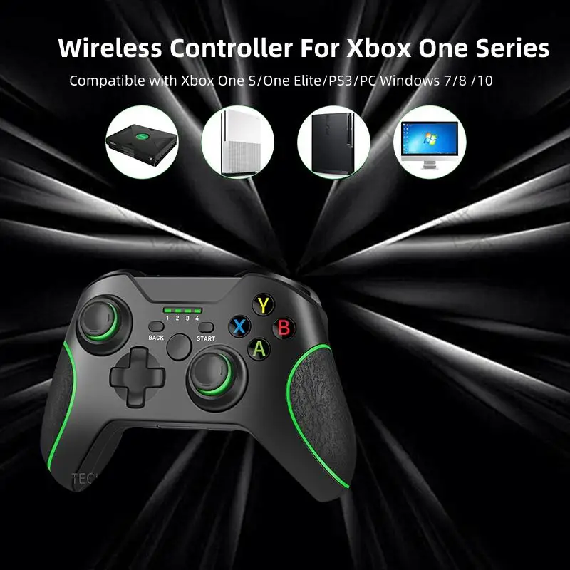 

Ultimate Gaming Experience: 2.4GHz Wireless Controller for Xbox One S X Console, PC, PS3, Android Phone/Steam - Enhance Your Ga
