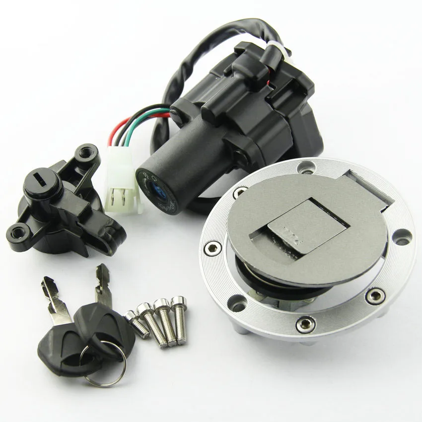 오토바이 점화 스위치 연료 탱크 캡 키트 Yamaha XJR400 1993-1999 XJR1200 1995-1998 XJR1300 시트 잠금 커버 키 세트 부품