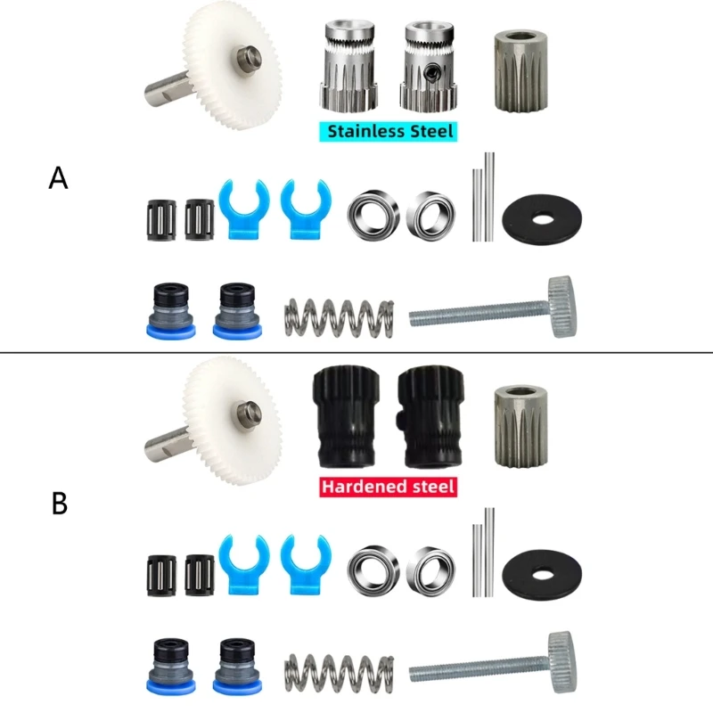 

Модернизированный комплект 3D-принтера DualExtrusion Gear Экструзионное колесо из закаленной стали
