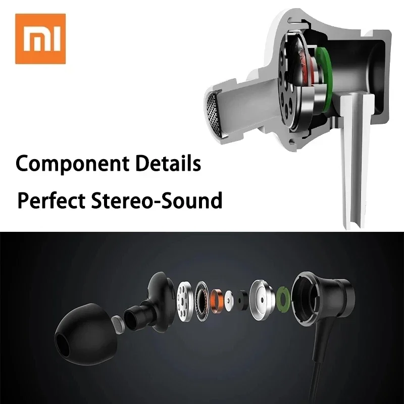 Wired Headphones Wired Earbuds Wired Earphone Wired Headset Gaming Headphones Origial Xiaomi Earphones TWS 3.5MM Wired Earplugs HIFI Music Headset Sports Gaming Headphone for Samsung Smartphone Laptop