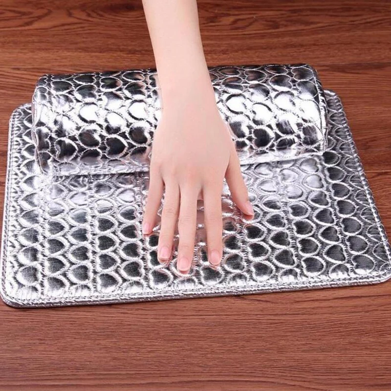 

1Pc Professional Hand Cushion Holder Soft PU Leather Sponge Arm Rest Nail Pillow Manicure Art Beauty Nail Mat Pad