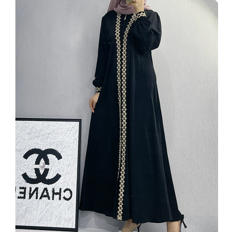 

X025Abaya Дубай, индейка, мусульманская Мода, хиджаб, платье, кафтан, мусульманская одежда, Макси-платья для женщин, платье, мусульманский режим