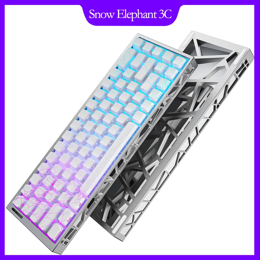 ZORNHER ZH68HE Magnetic Keyboard Wired CNC Aluminum Gaming