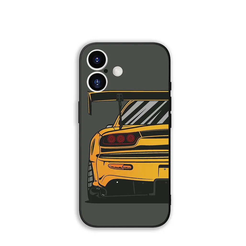 Supercar Cartoon Protective Phone Case - Vibrant Design Phone Cover