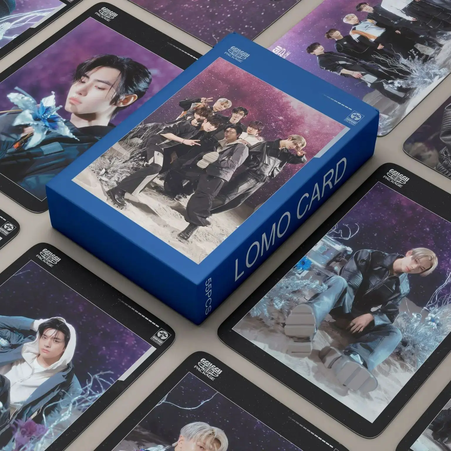 

55 шт. Kpop E group Lomo Cards 2024 GGU посылка фотокарточный альбом набор фотографических открыток коллекция поклонников