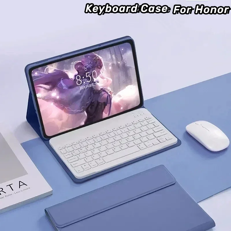 Custodia Con Tastiera Bluetooth E Touchpad Per Honor Pad 8 / Honor Tablet 8 (12 Pollici) - Cover Protettiva Con Supporto