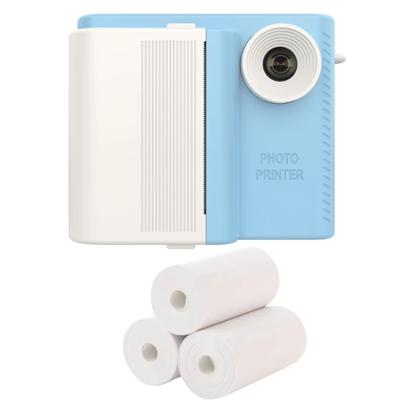 Children Instants Print Camera Kids Video Photography Digital Photo Camera Toy Thermals Printer for Boy Girls Birthday