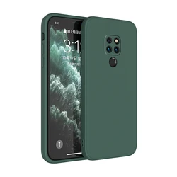 Sleek Square Liquid Silicone Phone Case Cover - Redmi Note10 ProMax (Dark Green)