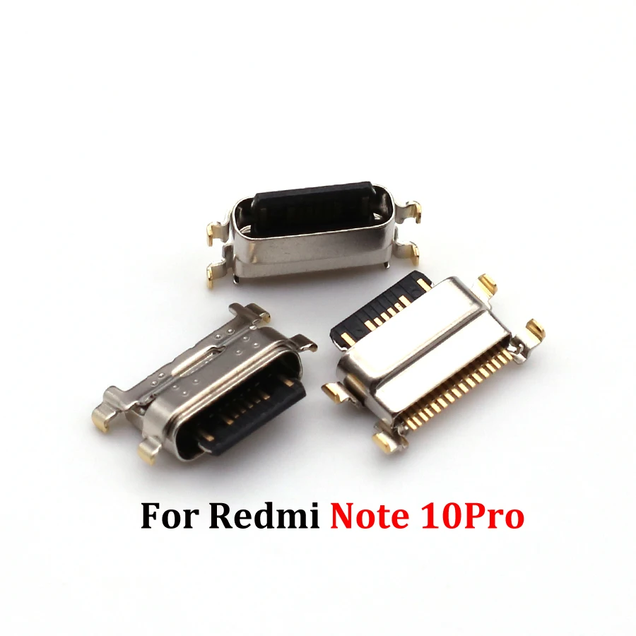 10-Pack USB Charging Socket Port Plug Dock Charger Connector