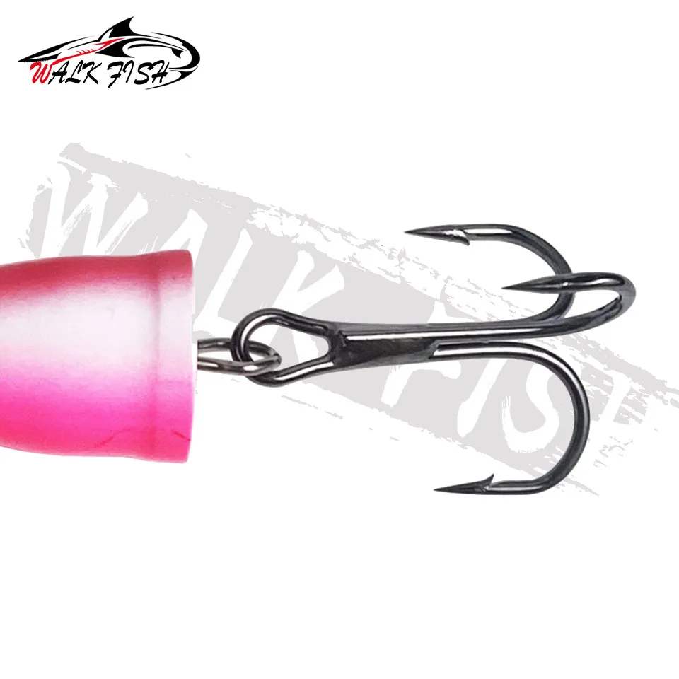 WALK FISH New 1#-5# 5g 6g 8g 9g 11g Metal Fishing Lure Spinner Bait High Quality Hard Baits Treble Hook Fishing Tackle For Pike