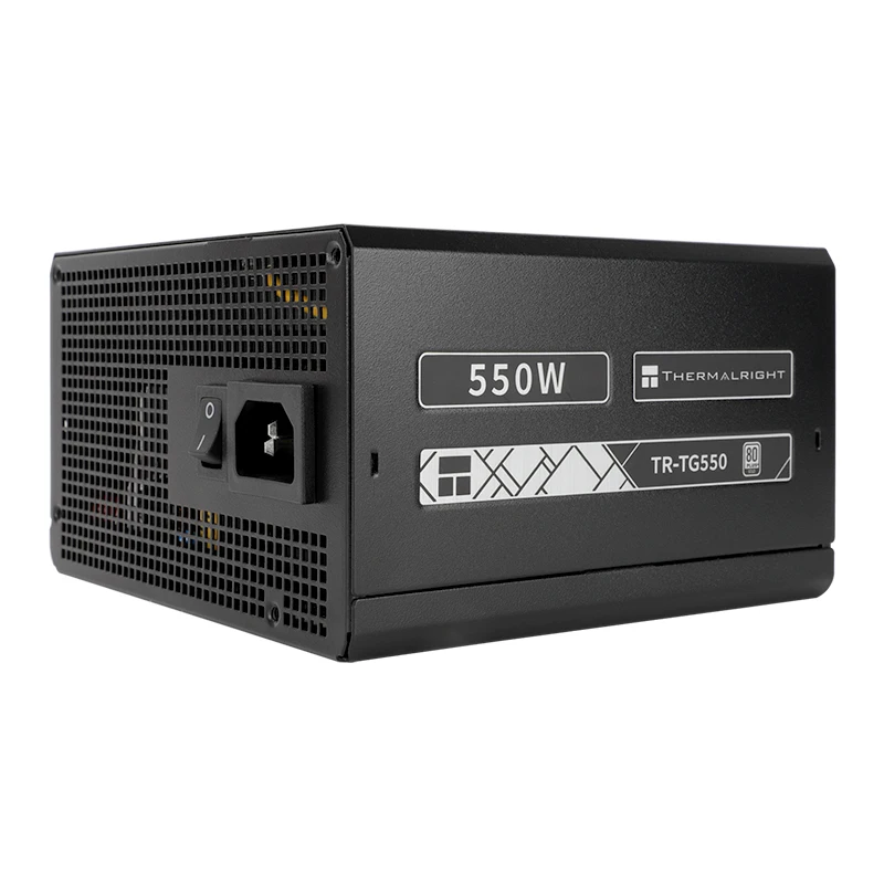 Thermalright 전원 공급 장치 ATX3.0 금메달 풀 모드 전원 공급 장치 정격 TG-500W mputer 데스크탑 e스포츠 전원 공급 장치